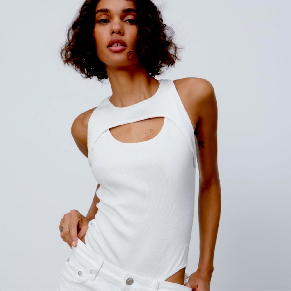 Zara cutout bodysuit